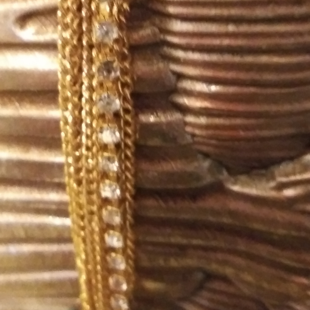 Feather Rhinestone Chain Long Earrings - Picture 5 of 10